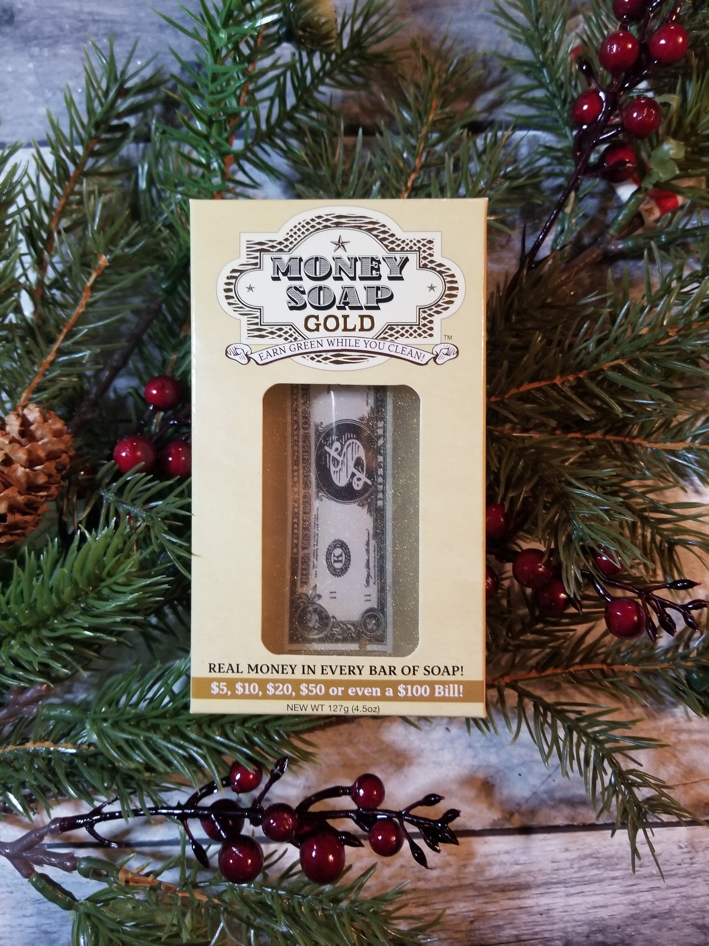 GOLD VERSION - Money Soap Gold - Limited Edition for the holidays