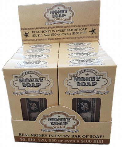 Money Soap Gold Limited Edition Retailer - 8ct w/displayer