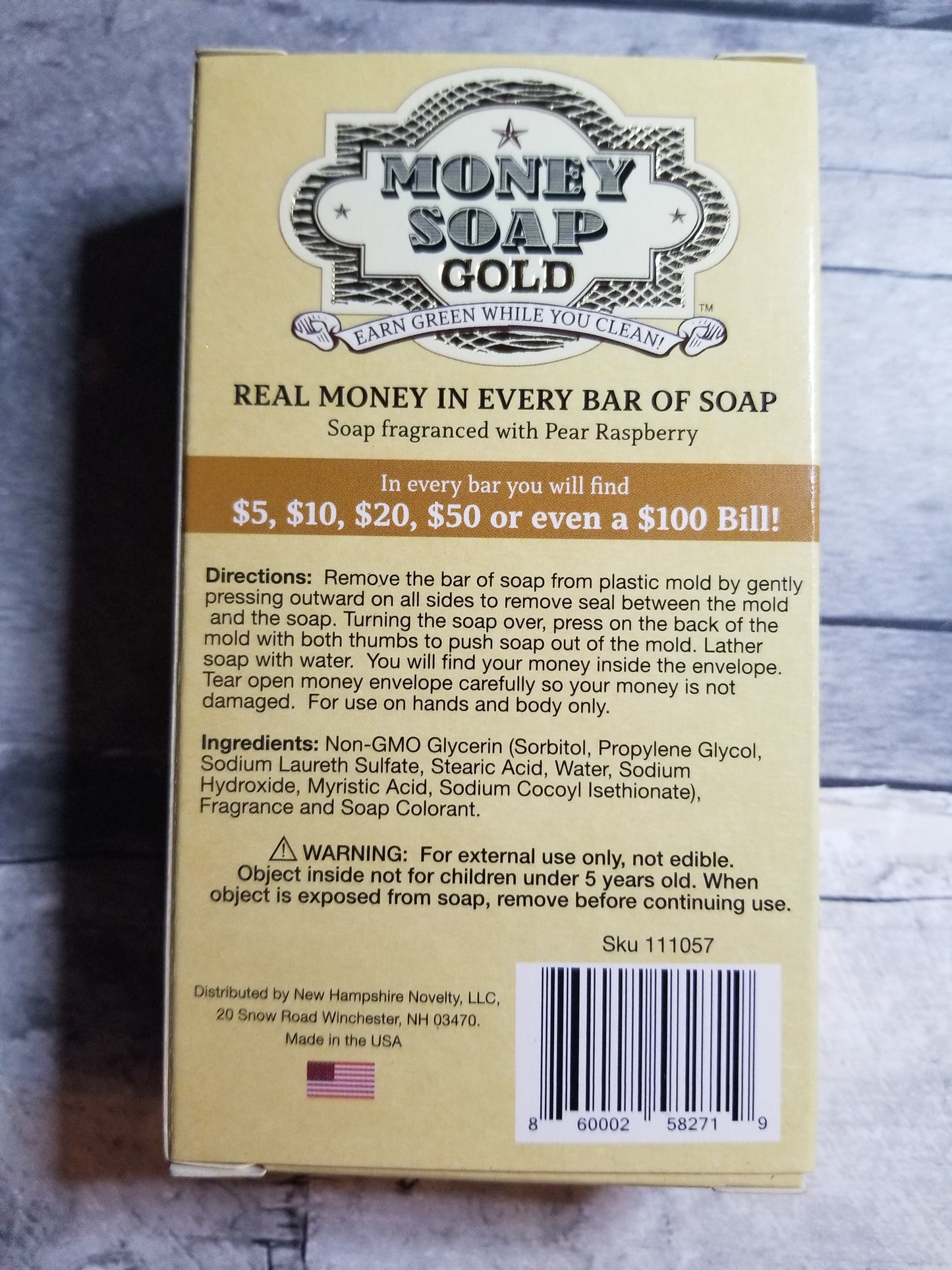 GOLD VERSION - Money Soap Gold - Limited Edition for the holidays